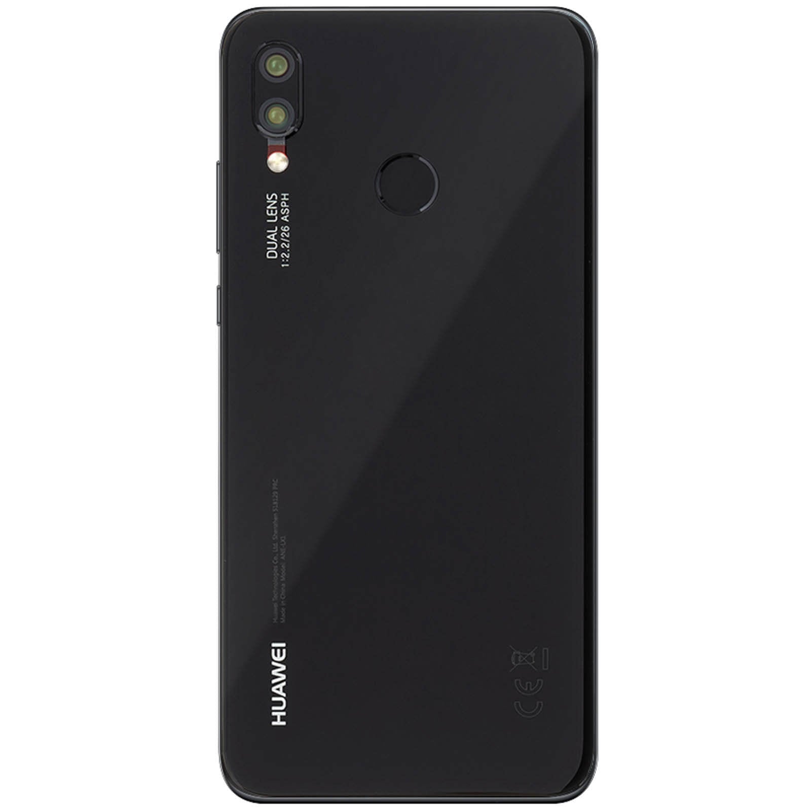 Tapa trasera con lens Huawei P smart 2019 Negro