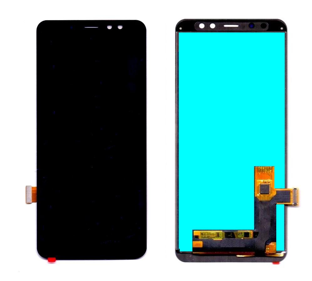 Samsung A8 Plus Comp Negro Calidad OLED