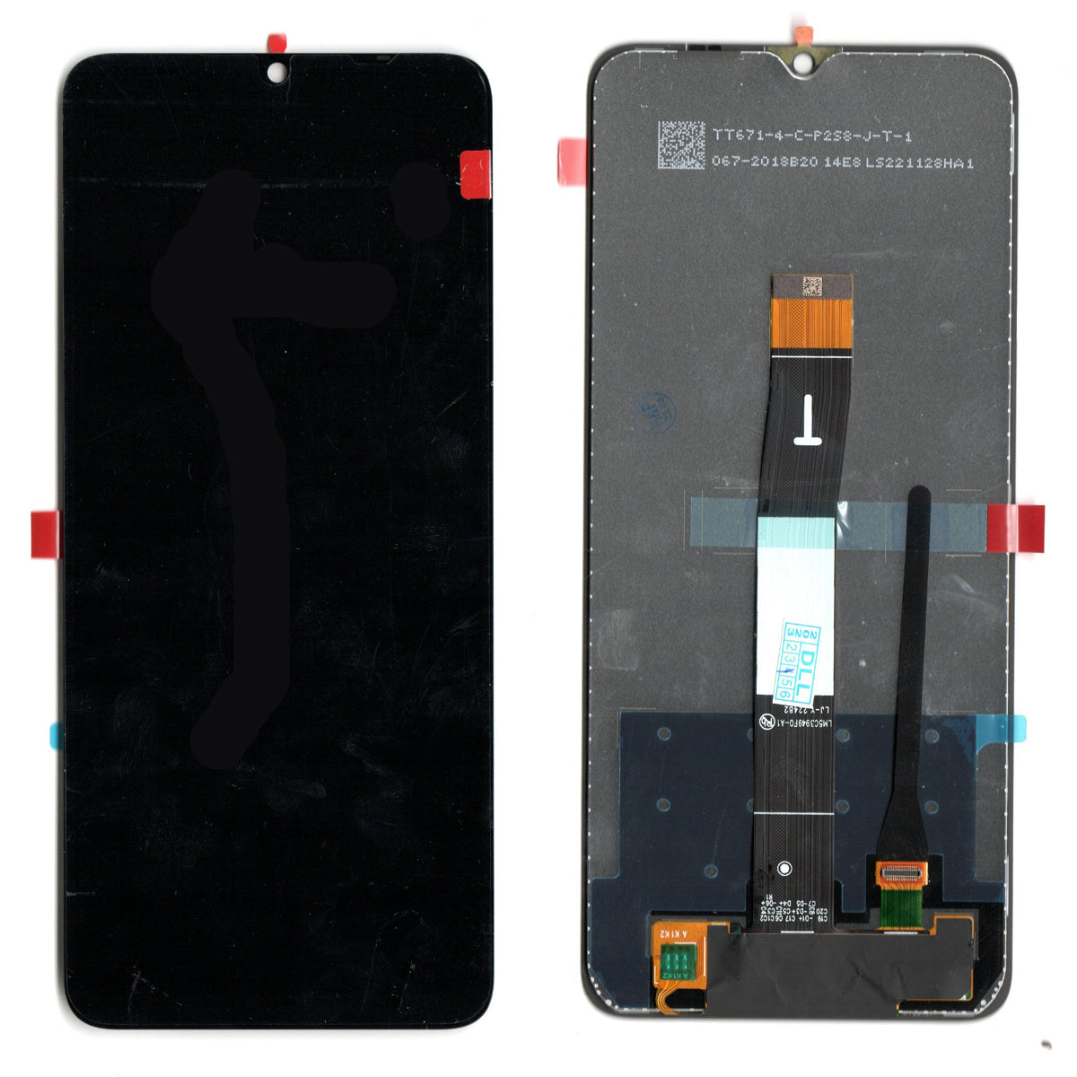 Display Xiaomi Redmi 12C Comp. Negro Calidad ORIGINAL