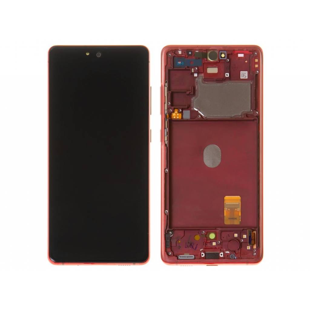 Display Samsung G780/S20 FE Comp. Negro Calidad GH (Con Marco) (Rojo)