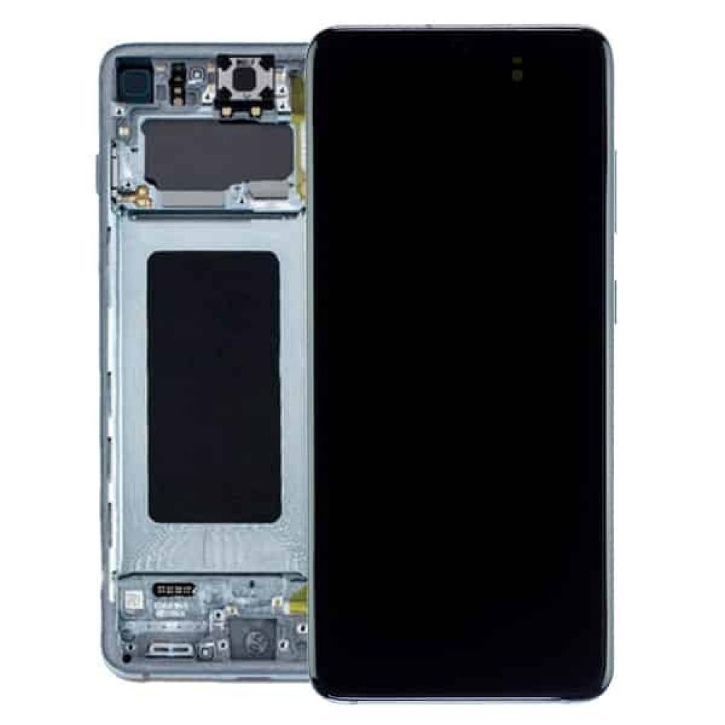 Display Samsung G985/S20 Plus -Calidad GH (Con Marco) (Negro)